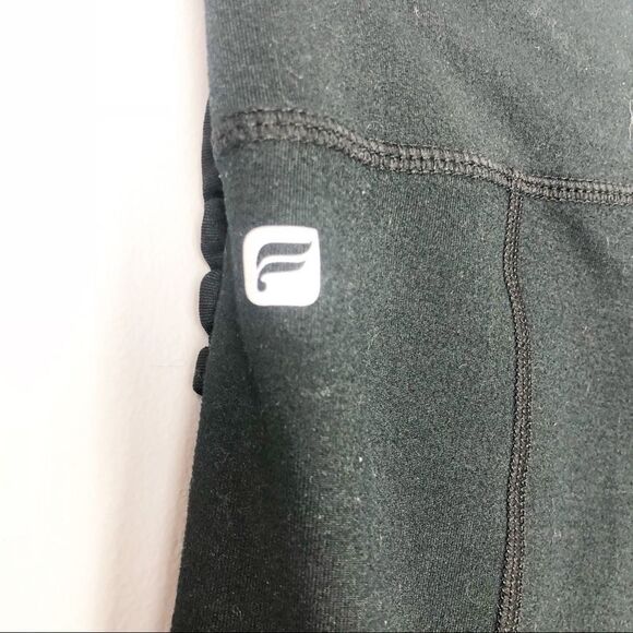 FABLETICS | Wrap Waist Leggings Cropped Black S - Picture 7 of 8
